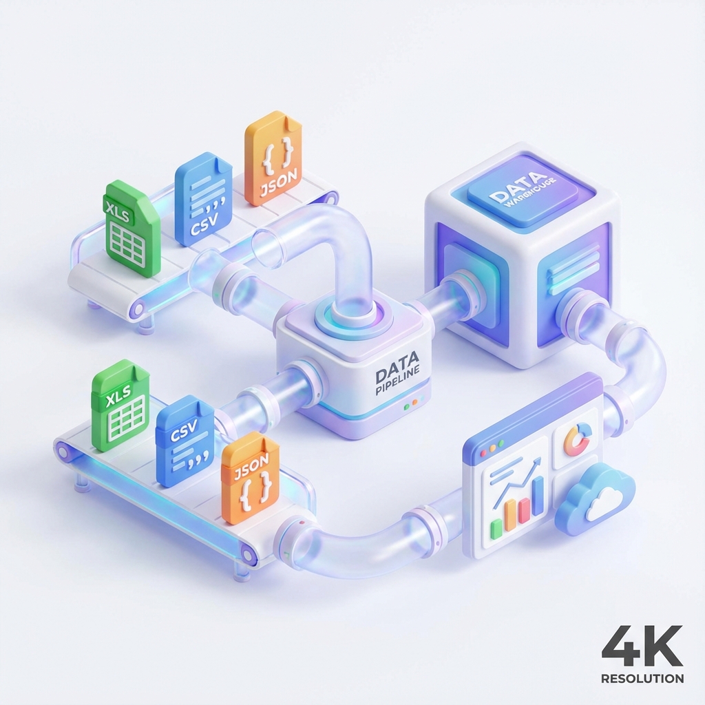 Export CSV Excel JSON