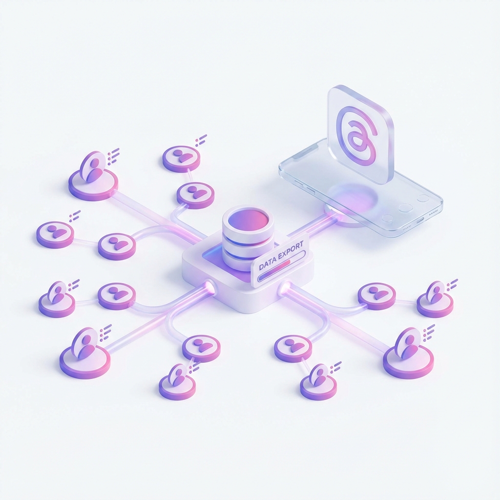 Export Threads Followers Interface